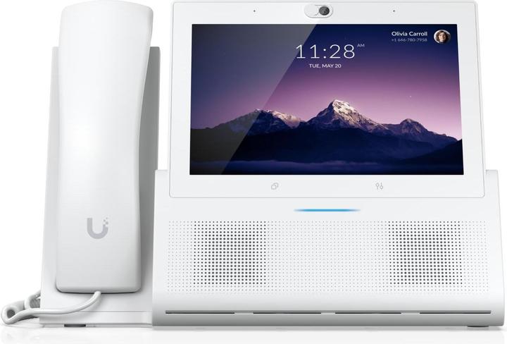 Produktbild Ubiquiti UniFi Phone Touch Max, VoIP Desktop Smart-Telefon, weiss