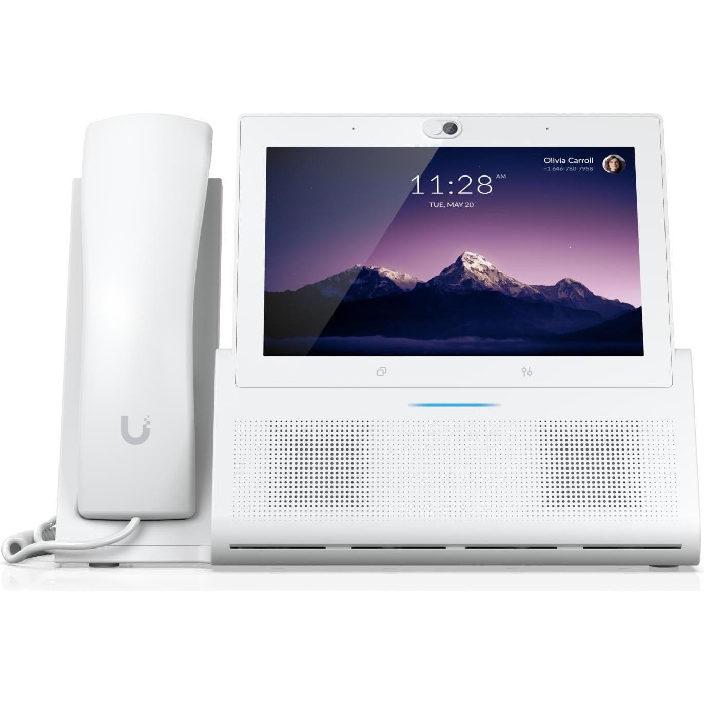 Ubiquiti UniFi Phone Touch Max, VoIP Desktop Smart-Telefon, weiss, Telefon, Weiss