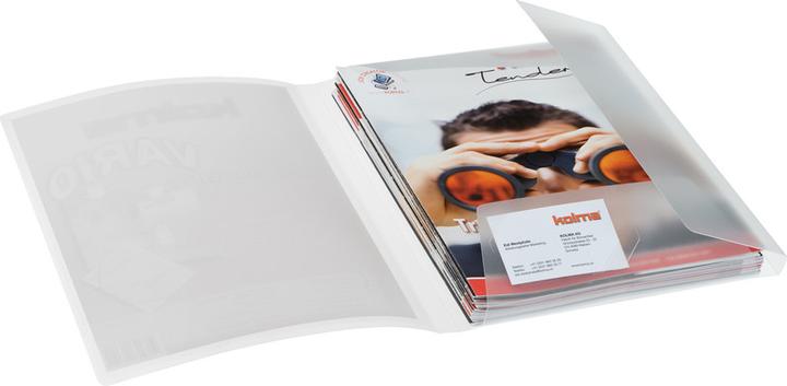 Produktbild Kolma Gummizugmappe Vario A4 farblos (A4, 1x)