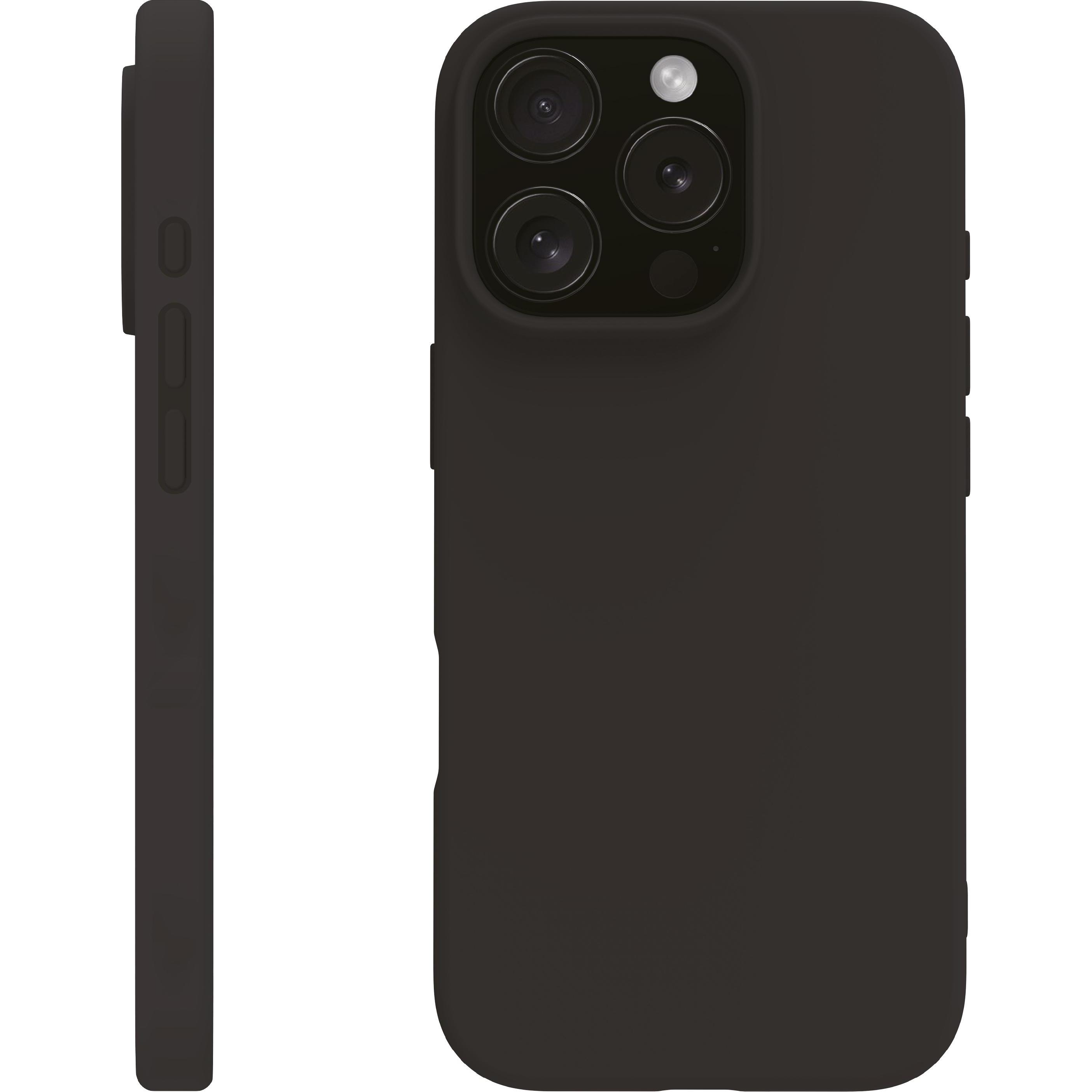 Thumbnail - Vivanco MAG HYPE Cover fuer iPhone 16 Pro, schwarz, MagSafe Support (Apple iPhone 16 Pro), Smartphone Hülle, Schwarz