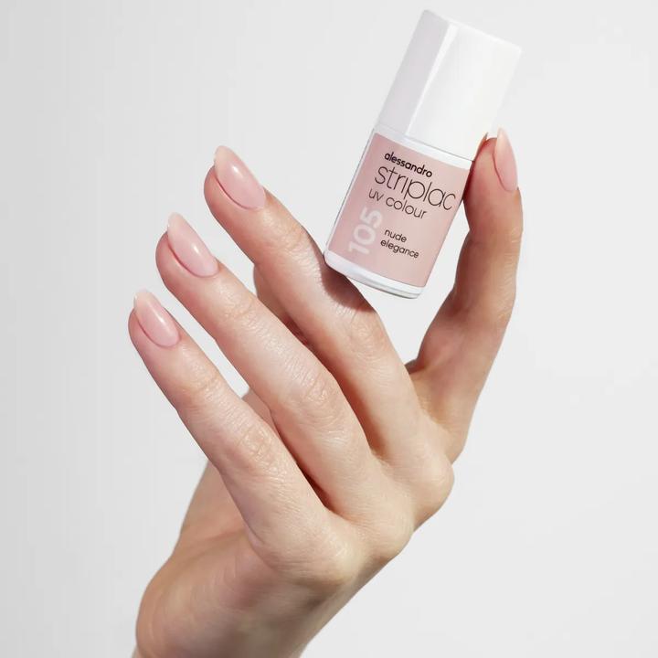 Produktbild Alessandro ALESSAN Striplac UV Colour Nu Eleg 6.5ml (SL 105 Nude Elegance, UV-Gel Lack)