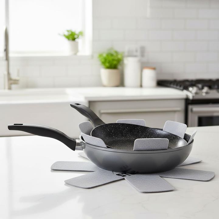 Produktbild Stoneline Pfannen-Sttapelschutz 2er-Pack (2x, Pfannenuntersetzer)