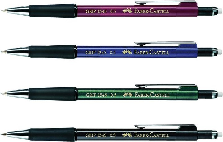 Produktbild Faber-Castell Grip 1345 Druckbleistift (0.50 mm, HB)