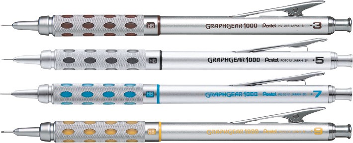 Productafbeelding Pentel Graphgear 1000 (0.50 mm, HB, 1 x)