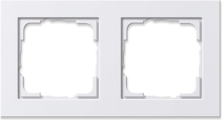 Actual product image Gira 2-gang frame E2, standard 55 R