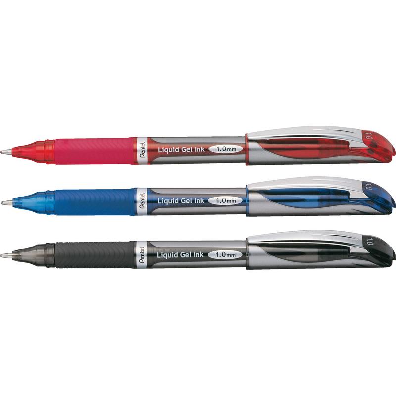 Thumbnail - Pentel, Schreibstifte, EnerGel (Rot, 1 x)