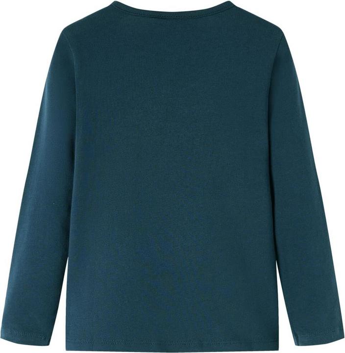 Produktbild vidaXL Kinder-Langarmshirt Dunkelgrün 104,Material: 95