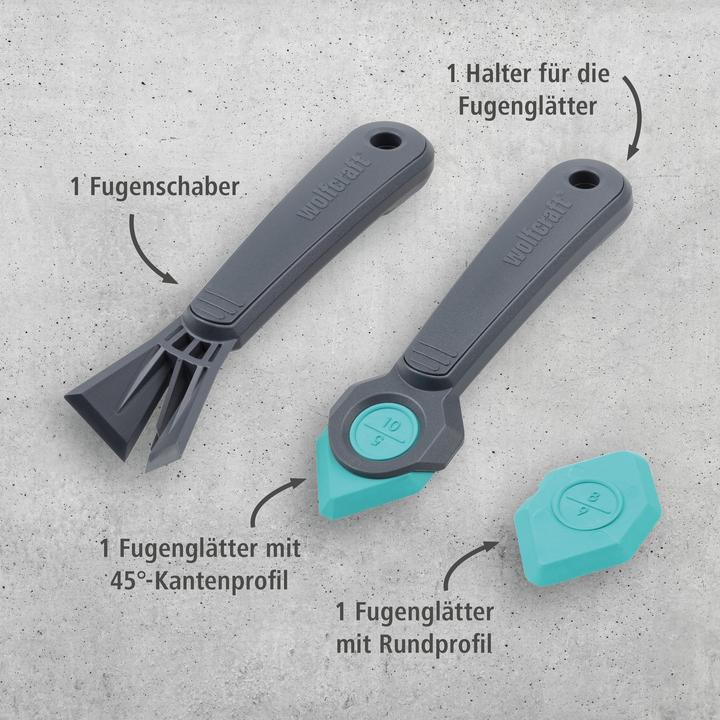 Produktbild wolfcraft 1 Fugen-Reparatur-Set 4-tlg. (15 cm)