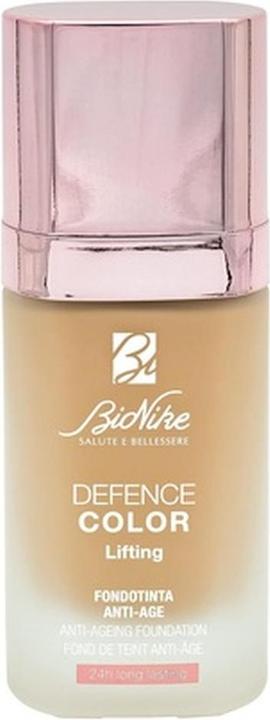 Actual product image BioNike Defence Color Lifting Anti-Aging Foundation 204 Beige SPF 15 for Normal and Mature Skin 30ml (204 Beige)