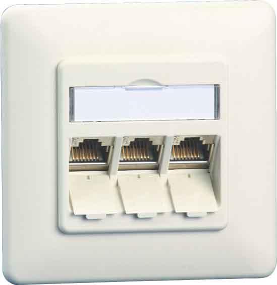 Actual product image Metz Connect Outlets Flush with 270 ° Modules - Junction box, flush-mounted