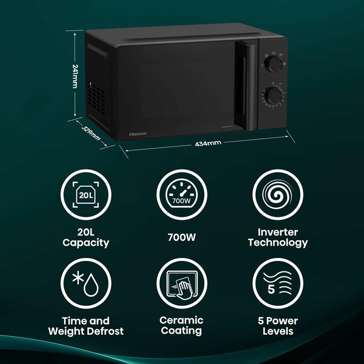 Image du produit Hisense H20MOBP1HI (20 l)