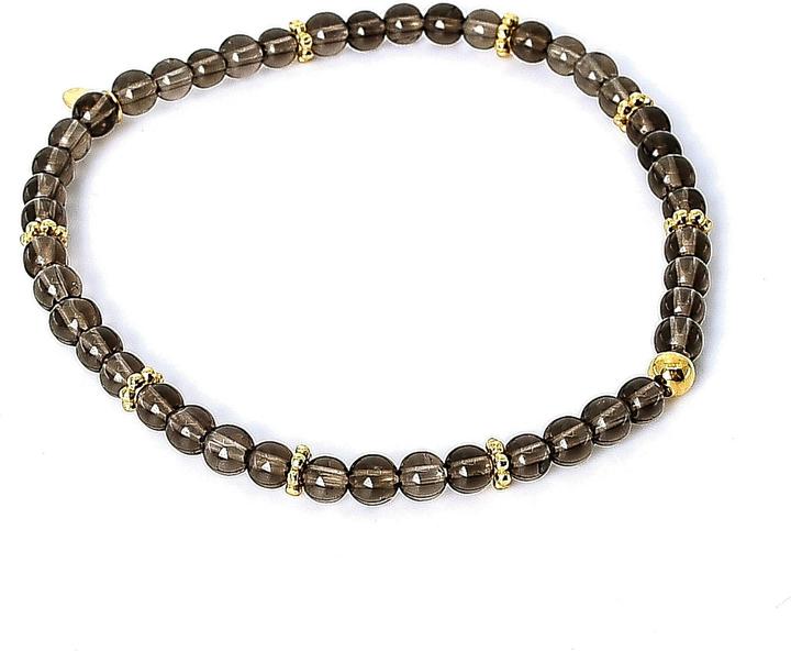 Produktbild Balibay Rae (18 cm, Edelstein, Rauchquarz, 14 Karat Gold)