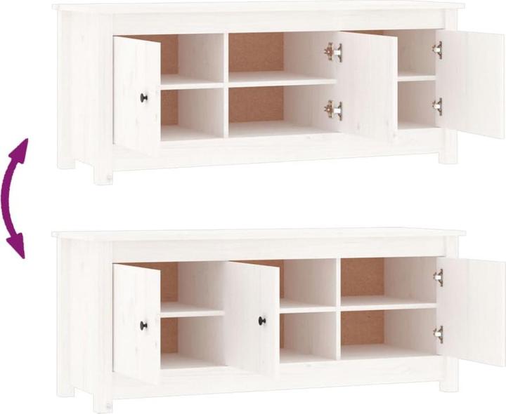 Produktbild vidaXL Schuhschrank (110 x 38 x 45.50 cm)