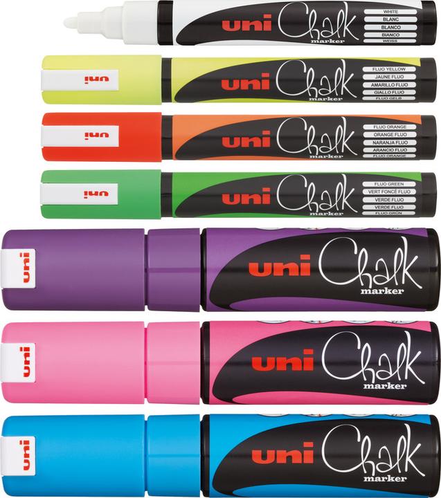 Produktbild Uni-ball Kreide Marker (Orange, 8 mm, 1 x)