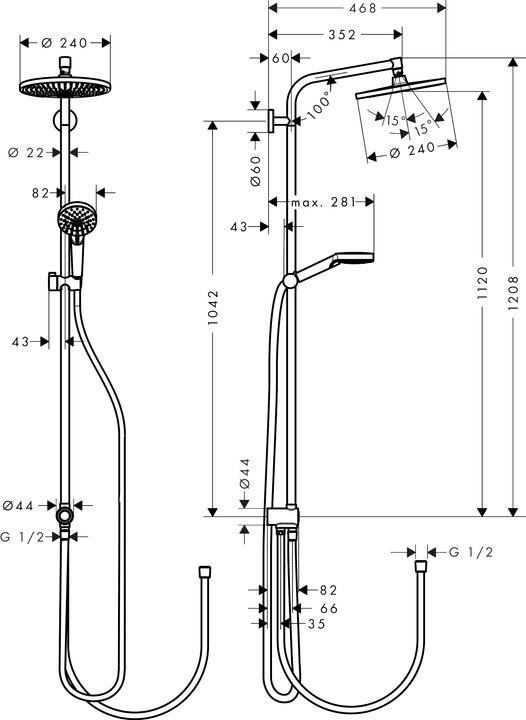 Productafbeelding hansgrohe Crometta S