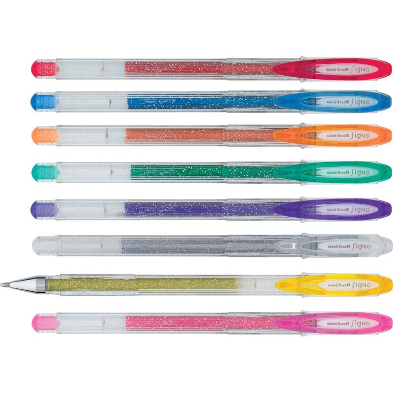 Thumbnail - Uni-ball, Schreibstifte, Roller Signo Sparkling (Rosa, 1 x)
