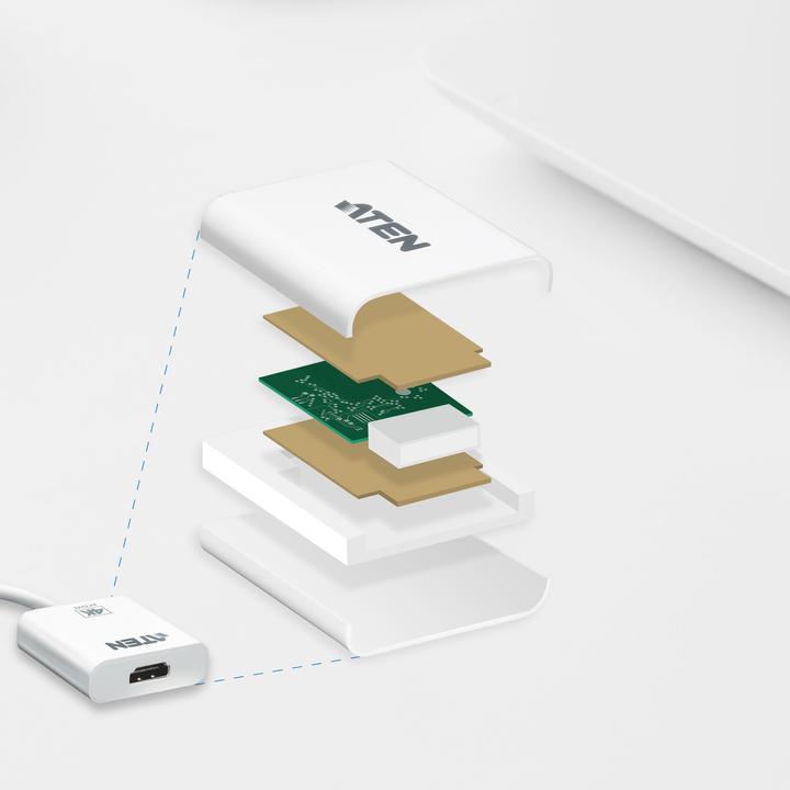Produktbild Aten VC985 Video- / Audio-Adapter (Mini DP, HDMI, 17.50 cm)