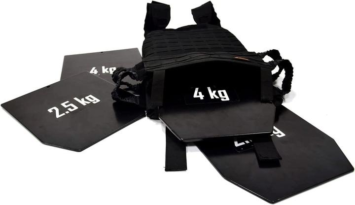 Actual product image Sveltus adjustable weight vest Pro (2 x 2.5 kg, 2 x 4 kg)