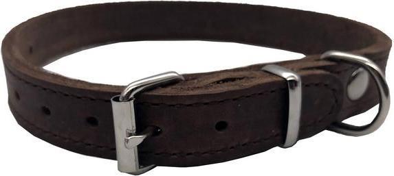 Image du produit Colly Collier cuir souple, 40cm 16mm, brun (40, Chien, Général)