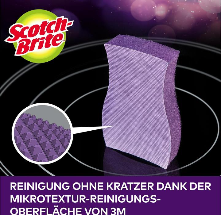 Produktbild Scotch-Brite Glaskeramik-Reinigungsschwamm (3 Stk.)