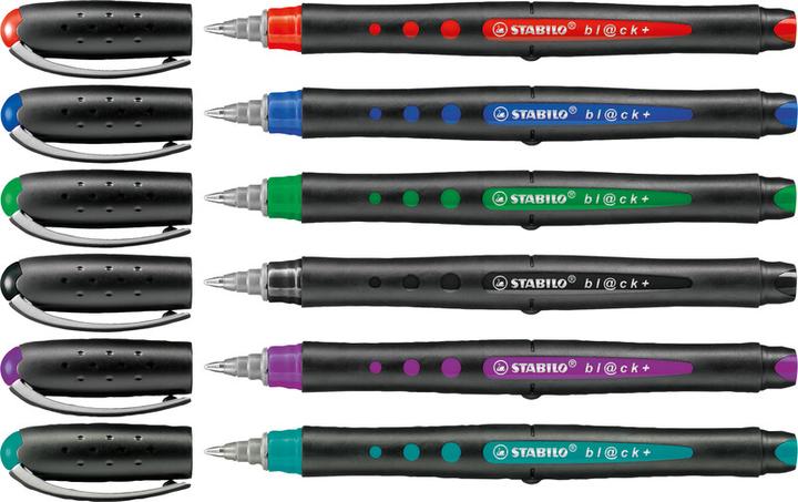 Produktbild STABILO Roller worker bl@ck+