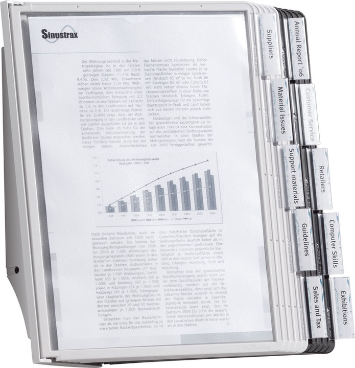 Productafbeelding Durable Sherpa Wall 10 Beeldschermsysteem
