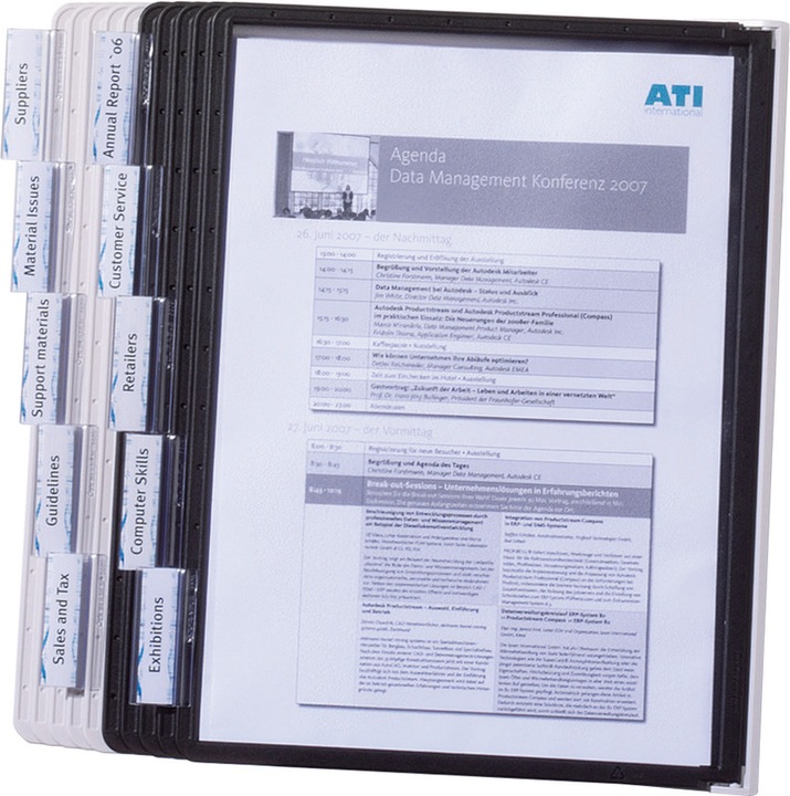 Productafbeelding Durable Sherpa Wall 10 Beeldschermsysteem