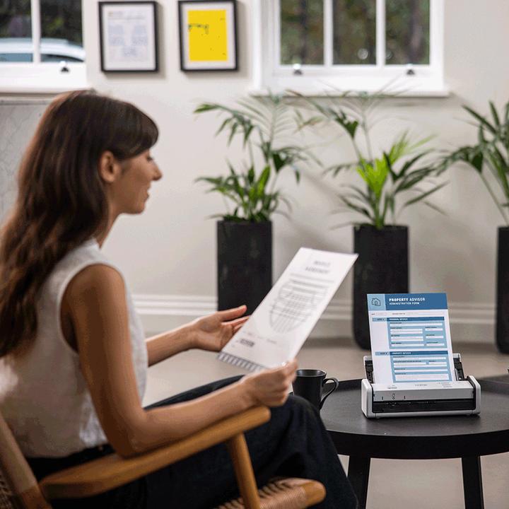 Produktbild Brother ADS1300 SCANNER 30ppm/60ipm (USB)