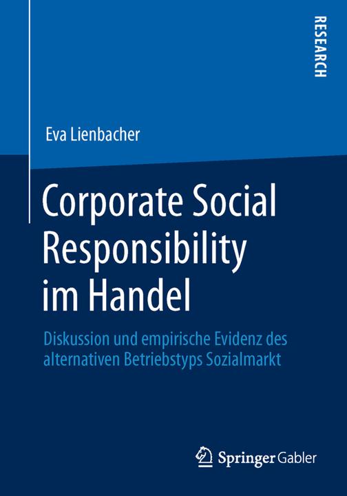 Produktbild Corporate Social Responsibility im Handel (Deutsch, Eva Lienbacher, 2013)