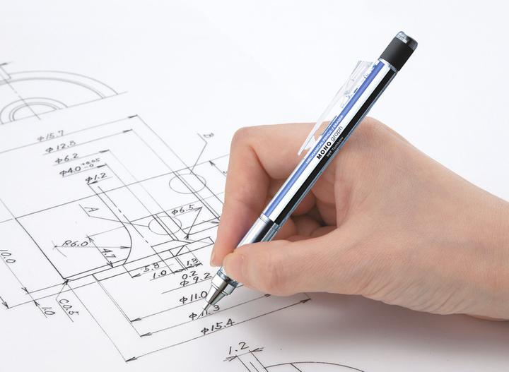 Actual product image Tombow Mechanical pencil Monograph (0.50 mm, HB, 1 x)