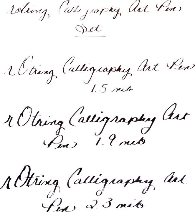 Image du produit Rotring Calligraphie ArtPen (Noir)
