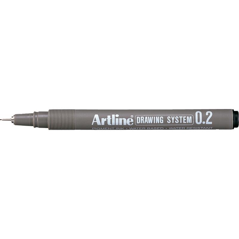 Artline, Schreibstifte, Fineliner 232 Drawing System (Schwarz, Black)