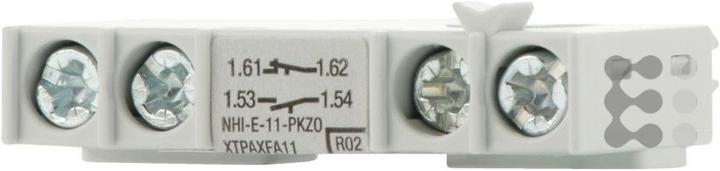Actual product image Eaton Auxiliary contact block 1 NO contact 1 NC contact