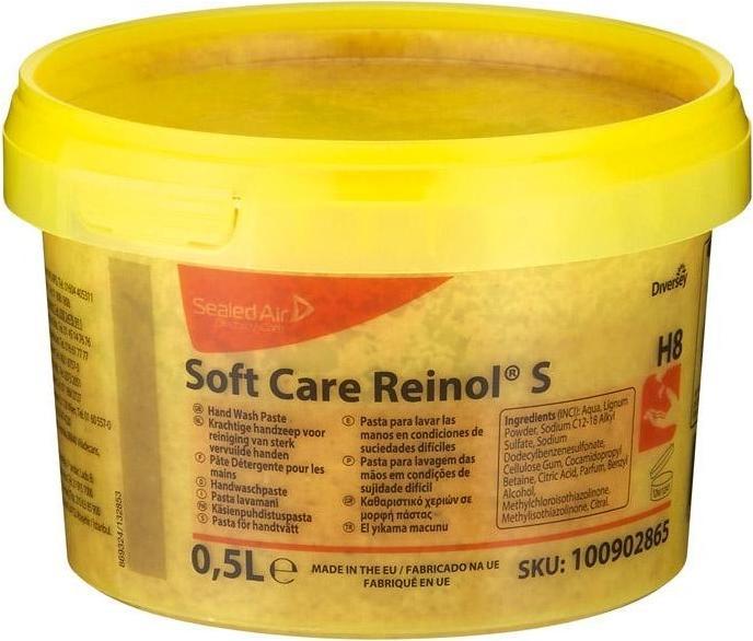 Produktbild Reinol Diversey 100902865 Soft Care S, Handwaschpaste mit natürlichem Reibemittel, 0,5 L (500 ml)