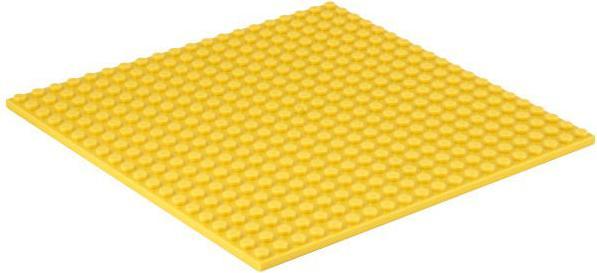 Produktbild Q-Bricks Bauplatte Noppen Verkehrsgelb