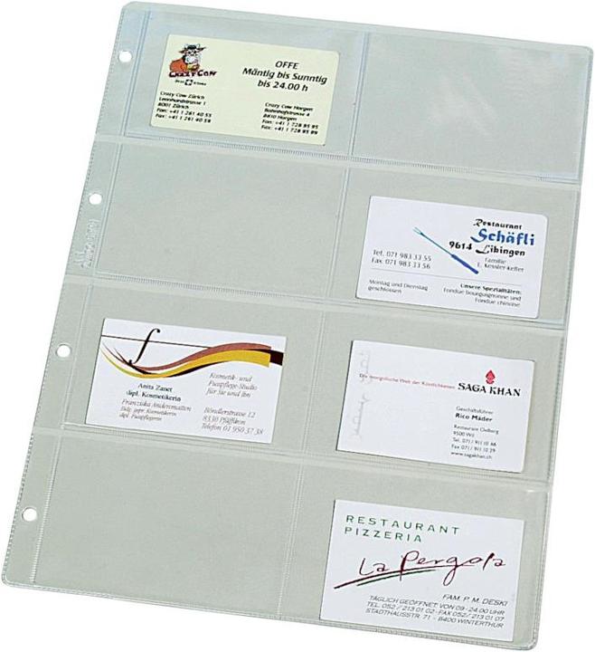 Immagine prodotto Dufco Mostra le tasche per i biglietti da visita (A4)