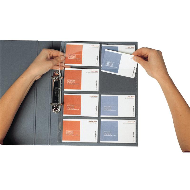 Thumbnail - Dufco, Kartenaufbewahrung, Zeigebuchtaschen für Visitenkarten