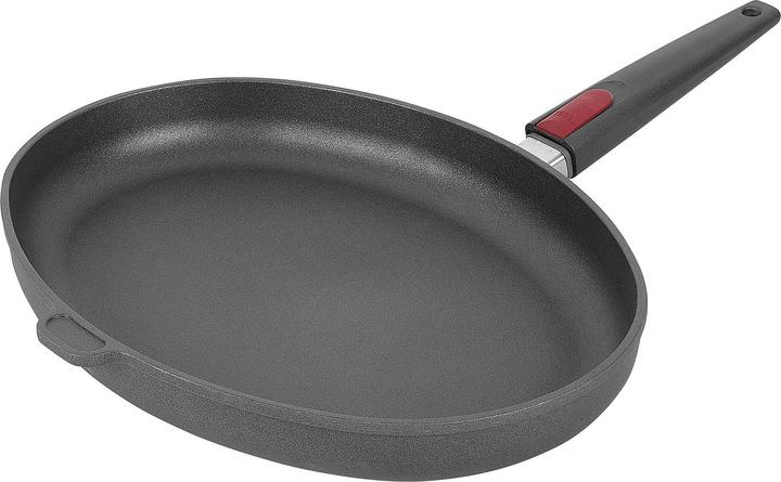 Image du produit Woll Poêle à poisson en fonte (38 cm, Poêle à frire, Fonte d'aluminium)