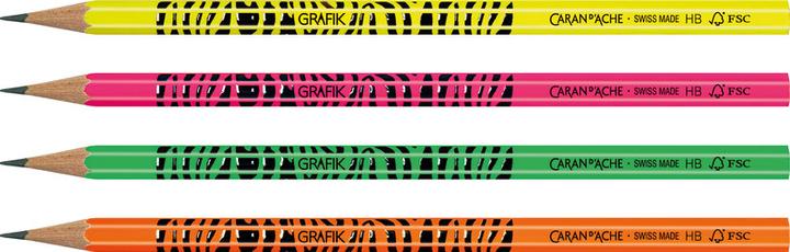 Produktbild Caran d'Ache Fluo Zebra (HB, 1x)