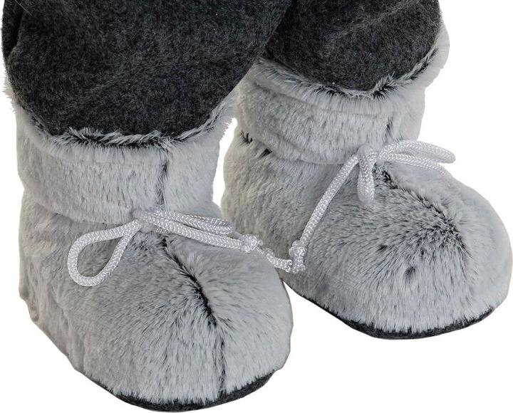 Actual product image DKD Home Decor Decoration Red Grey PVC Wood Reindeer 45 x 34 x 83 cm