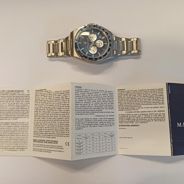 Image du produit Maserati Herrenuhr Velocita (Chronographe, 43 mm)