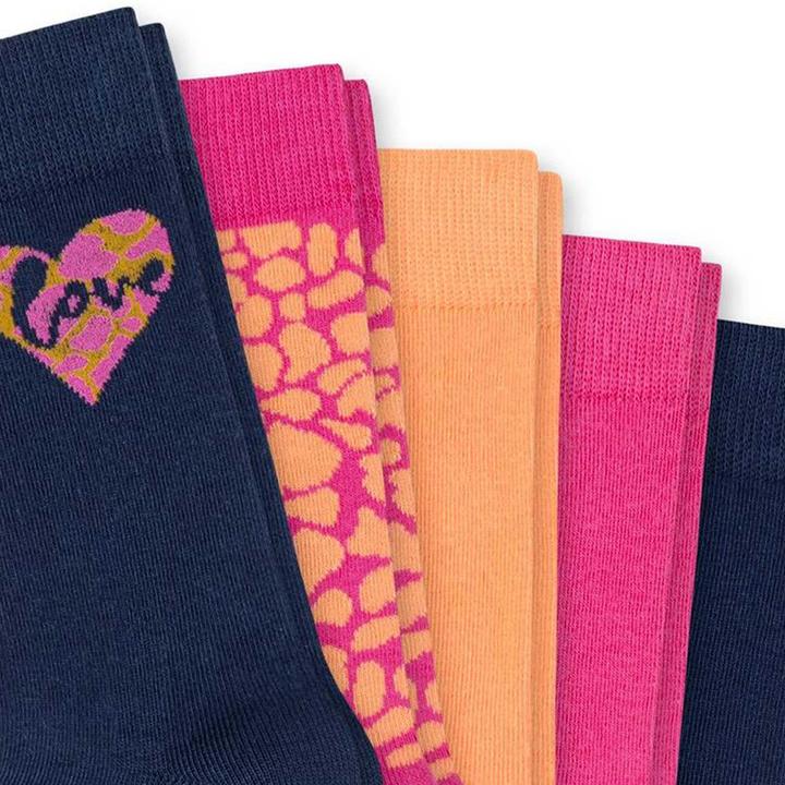 Produktbild Schiesser 5er Pack Love Kindersocken Mädchen (5er Pack, 39 - 42)