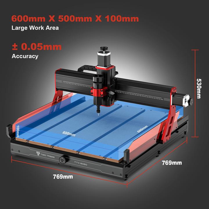 Image du produit Twotrees Fraiseuse CNC TTC6050