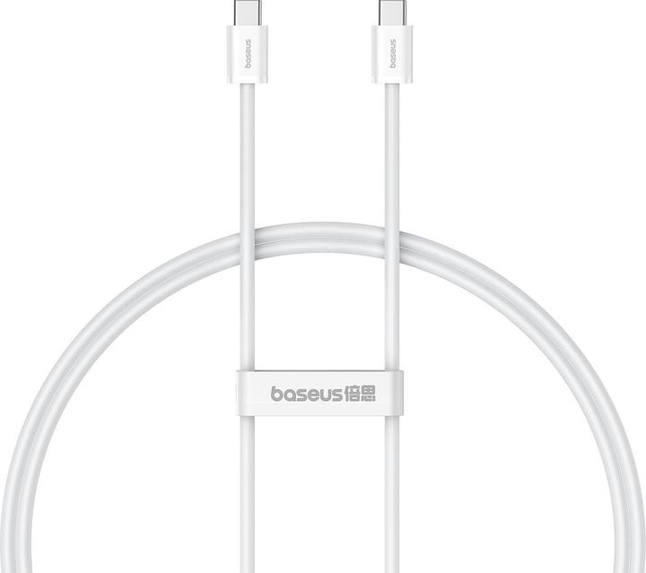 Image du produit Baseus Superior Series ll USB-C - Câble USB-C 30W 480Mb/s 1m - blanc (1 m, USB 2.0, 30 W)