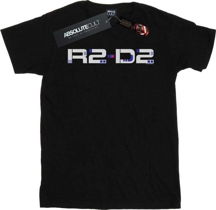 Produktbild Star Wars The Rise Of Skywalker R2D2 Text Logo TShirt (4XL)