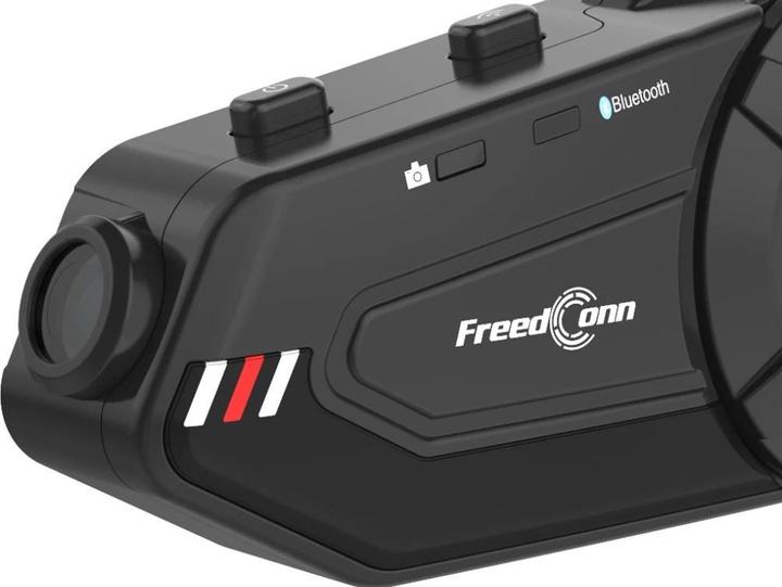 Immagine prodotto FreedConn Interfono per moto R1 PLUS E Nero (ANC, 4 h, Senza fili)