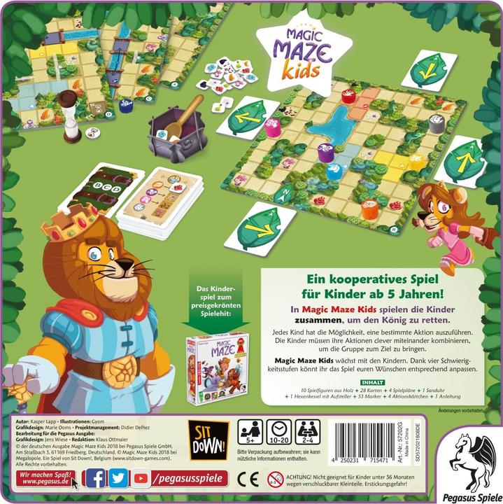 Produktbild Pegasus Magic Maze (Deutsch)