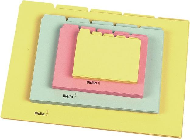 Immagine prodotto Biella Indice delle carte Leitkarten (A5, 450 g/m², 25 x)