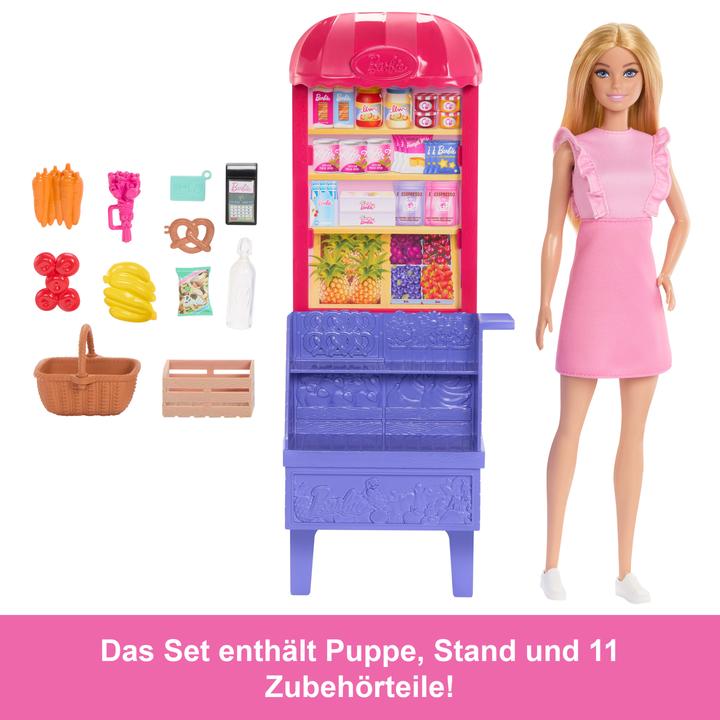 Immagine prodotto Barbie Malibu bancarella mercato playset