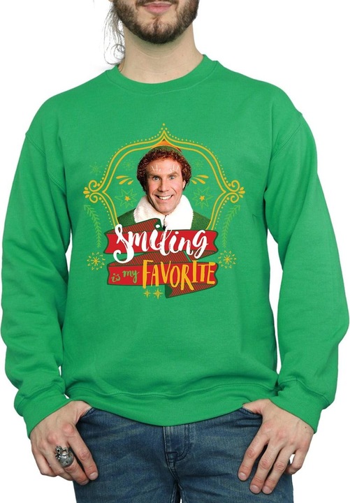 Image du produit Elf - Sweat BUDDY SMILING - Homme (L)